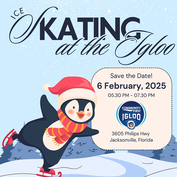 Ice Skating at the Igloo