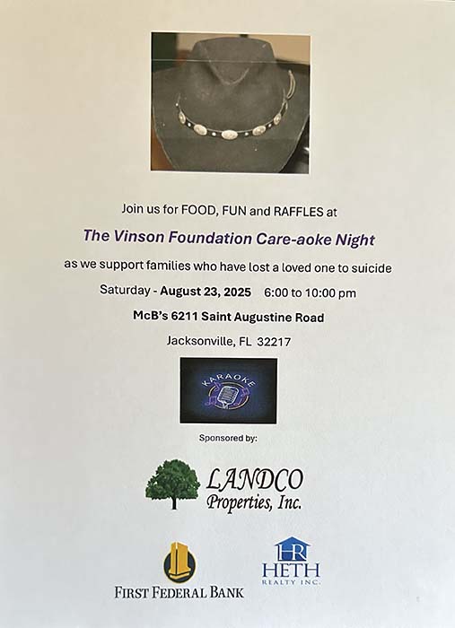 The Vinson Foundation Care-aoke Night